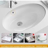 Metal Basin Pop up Drain, Slotted Bathroom Sink Drain Stopper, Chrome, Small, Silver V1237-ZY-528-128
