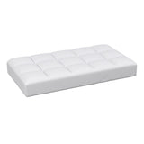 Giselle Bedding Mattress Topper Pillowtop Bamboo Cot TOPPER-BAM-COT-WH