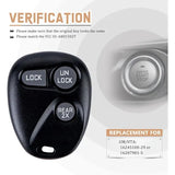 Keyless Car Key for 1997/1998/1999 Tahoe with FCC ID ABO1502T GM/UTA 16245100-29 or 16207901-5 V1189-LC-QP-00448