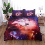Lupo Cosmic Ember Gaze Quilt / Doona / Duvet Cover set V745-AQ041477K3