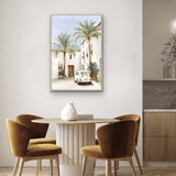 Mini Fiat Summer Artwork Framed Wall Art 80x120cm V637-E592643