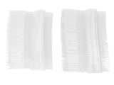 100 Packs Wax Melt Clamshell Molds Containers Clear Empty Plastic Tray for Valentine Day Wickless V1294-YM0901-3117240037111