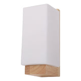 Wood Wall Lamp LED Japanese Style Dimmable Wall Sconce for Hallway Balcony Staircase Corridor V1294-YM0901-3119250080911