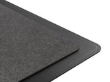 Laser Wireless Charging Desk Mat Black V1031-WC-MATB-792