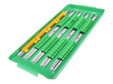 Portable Socket Organizer Tray Aluminum Rail Multi Functional Socket and Bit Holder with Handle V1294-YM0901-3114240097311