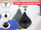 Boxing Speed Bag PU Leather MMA Punching Focus Bag Muay Thai Training Speed V63-835891