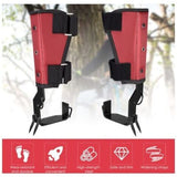 Tree Climbing Spikes, Set of Tree Climbing Spikes with Adjustable Safety Harness Belt Straps V1237-ZY-715-371