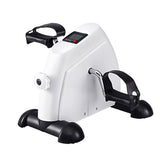 Everfit Pedal Exerciser Mini Exercise Bike Cross Trainer Under Desk Bike White FIT-PEDAL-ELEC-C-012-WH