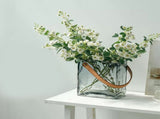 Handbag Vase Original Color Glass Vase Fish Tank Glass Vase Handmade Vase V1294-YM0716-230130LD04-4