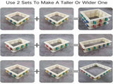 2X Adjustable Mold Housing Kit for Silicone Molds Making,Reusable Housing Frame V1192-AZ-W-23072