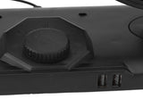 Dual Head Car Cooler Powerful Cooling Ultra Silent USB 360 Degree Rotation Air Circulation V1294-YM0901-3113240173511