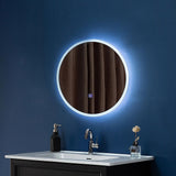 80cm LED Wall Mirror Bathroom Mirrors Light Decor Round V63-833761
