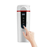 12V/24V Car Electric Kettle Travel Water Boiler Mug Temperature Adjustable Coffee Tea Truck Cup V1263-JX-7135-2