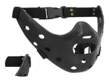 Lamb Mask Black Durable Adjustable Resin Cosplay Mask for Halloween Carnival Parties V1294-YM0714-3115210185611