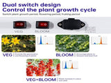 Grow Lights for Indoor Plants Full Spectrum 216 LEDs 3 Modes Large Coverage for Plant Growth V1294-YM0901-H48458US