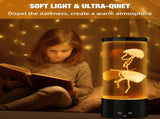 Jellyfish Lamp, Jellyfish Aquarium Lamp 17 Light Effects - Table Lamp Night Light Mood Light V1369-AZ3-W-07415