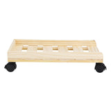 Mobile Computer Host Bracket Wooden CPU Stand with Good Heat Dissipation Performance for Office and V1294-YM0714-3116210065911