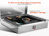 Truck Bed Tool Box, Heavy Duty Aluminum Tool Box with Diamond Plate, Storage Toolbox Chest Organizer V952-CZGJX22INCHYB90W5001V0