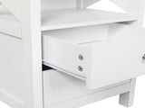 Levede Bedside Table Nightstand Side End Table 2 Drawers Storage Bedroom Cabinet NI1082-WH-AU