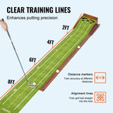 Golf Putting Mat, 5 Hole Indoor Golf Putting Green, Wrinkle-Free Golf Training Aid, Mini Golf Set V952-ZFXKZDHQTGDLXXYSPV0