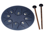 6in 8 Tones Tongue Drum with Mallets Music Book Musical Percussion Instruments for Meditation V1294-YM0714-3117210189211