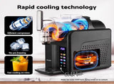Devanti Slushie Machine 2L Frozen Drink Maker Ice Cream Cocktail Slush Maker Black SLS-CR03-2L-BK
