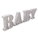 BABY Letter Lights Set Romantic Warm White Large BABY LED Lights Battery Operated Light Decoration V1294-YM0901-3119230105211