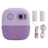 Instant Print Camera for Kids 2.4 Inch IPS HD Screen 1080P Dual Lens 8X Digital Zoom Autofocus V1294-YM0901-3113240149513