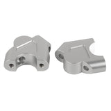 Motorcycle Handlebar Riser Adapters, Aluminum Handlebar Riser Clamp Height Up Adapters for V1192-AZ-W-16845