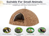 Cat - Rabbit House - Cat House - Plush - Warmth - 40x40x37 CM - Rodent - Cat Bed - Kitten V1188-MS101-01351-1