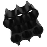 4Pcs Black Red Wine Bottle Rack Holder Simple Looking Decorative Wine Bottle Rack Organizer for V1294-YM0703-3118230098511