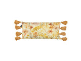 Bedding House Wildflower Yellow Filled Oblong Cushion V442-HIN-CUSHION-WILDFLOWER-YELLOW-RE