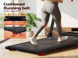 Everfit Treadmill Electric Walking Pad with Incline Foldable for Home Gym Black TMILL-400H-INC-BK