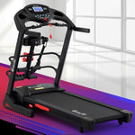 Everfit Treadmill Electric Home Gym Fitness Exercise Machine w/ Massager 480mm TMILL-480-M16-MSG