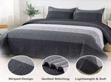 Detailed Quilted Bedspread and Pillowcases Set A Signature of Quality and Style - Queen size V745-MAC080195Q13U