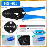 BN200pcs Tubular BN Crimp Terminals and HS-40J Crimping Pliers Set V1107-145-12761