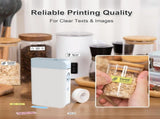 Label making machine with magnetic tape, portable wireless connection, multiple templates for mobile V1370-AZ4-04498