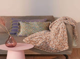 KAAT Amsterdam Nanouk Pastel Floral Oblong Filled Cushion 30cm x 50cm V442-HIN-CUSHION-NANOUK-PASTEL-RE