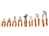 Pliers Set, 8-Piece, High Carbon Steel, 30.5cm/25.4cm/20.3cm Groove Joint 20.3cm Linesman's V952-QZZT612INCH86GK4UV0