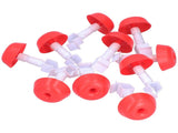 10Pcs Chick Water Drinker Bowl Plastic Poultry Farm Drinking Cups Watering System Supplies V1294-YM0710-3111210291711