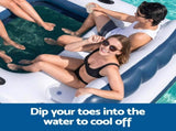 Bestway Inflatable Floating Island Float Lounger Pool Bed 4.16Mx2.68M BW-FLOAT-43964
