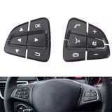 Pair Car Steering Wheel Switch Button Cover For Mercedes For Benz W176 W166,W292 V1189-LWWAL-20260327-04303