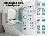 Cefito Smart Electric Bidet Toilet Seat LED Display Heated Dryer WaterMark BIDET-ELEC-371D-WH