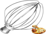 K5AWW Replacement Whole Stainless Steel Wire Whip for 5 Quart Bowl-Lift 6-Wire Whip V1258-DP02-C-1070