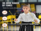 30 Note Glockenspiel Xylophone Bell Kit, Professional Percussion Instrument Set with Mallets, Drum V952-30YFZQWZJ8LXX4BJCV0