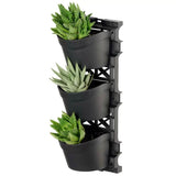 Tri vertical garden with 4 frames and 12 pots V178-67254