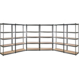 Giantz 6X1.5M Garage Shelving Warehouse Rack Pallet Racking Storage Shelves WR-E-7X15-CCX6