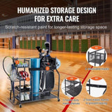 Golf Storage Garage Organizer, 2 Golf Bag Stand Holder and Other Sports Equipment Storage Rack, V952-GEFSNJHSS4G25AL4YV0