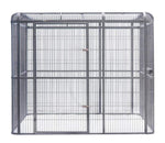 YES4PETS XXXXL Walk-in Bird Cat Dog Chicken Rabbit Cage Pet Parrot Aviary Perch 219x158x203cm With V278-GB15786