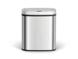Devanti 50L Sensor Bin Motion Rubbish Automatic Silver SB-D-50-SS